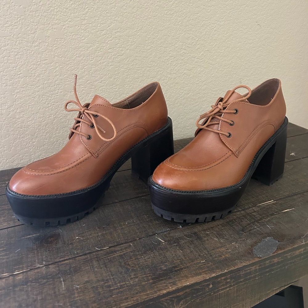 Free People With the Tide Platform Oxfords